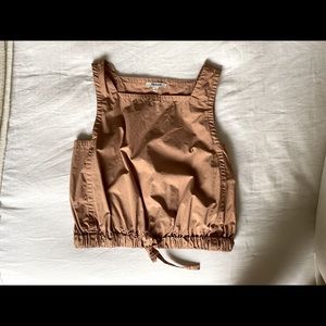 Madewell Pink Peach Tank Blouse